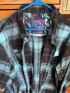 Retro Rifle flannel- XXL - Prehistoric 2